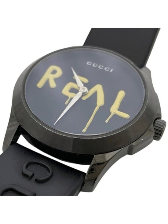 Gucci Watch Timeless Black Ghost 126.4